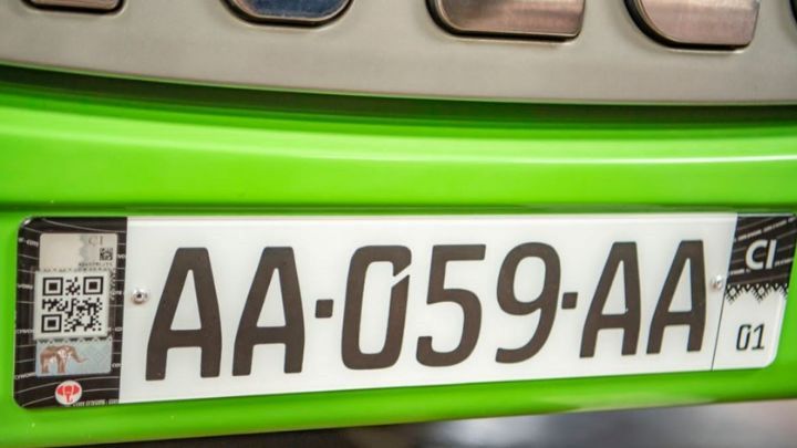 Plaque d'immatriculation en Côte d'Ivoire : ce qui change pour l'acheteur de véhicule neuf © Crédit photo DR