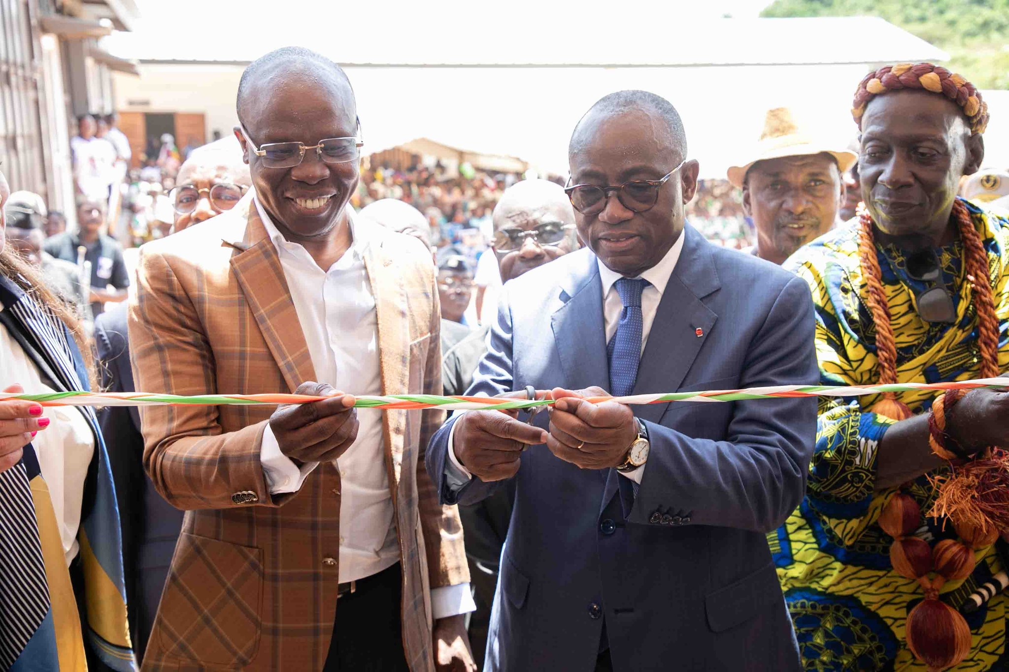 Magic System offre une école à San Pedro © Crédit photo DR