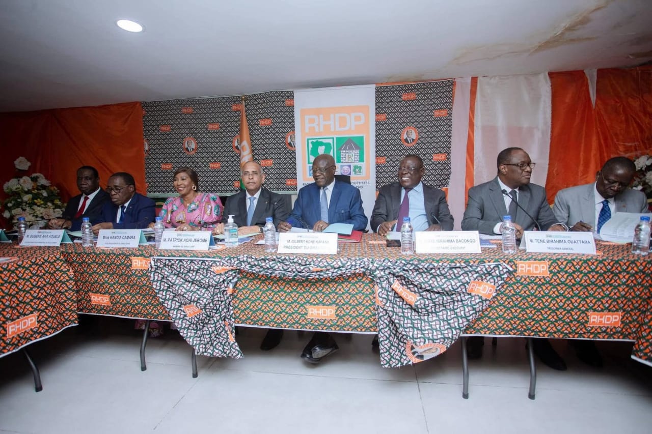 RHDP : 176 militants visés par des sanctions pour indiscipline