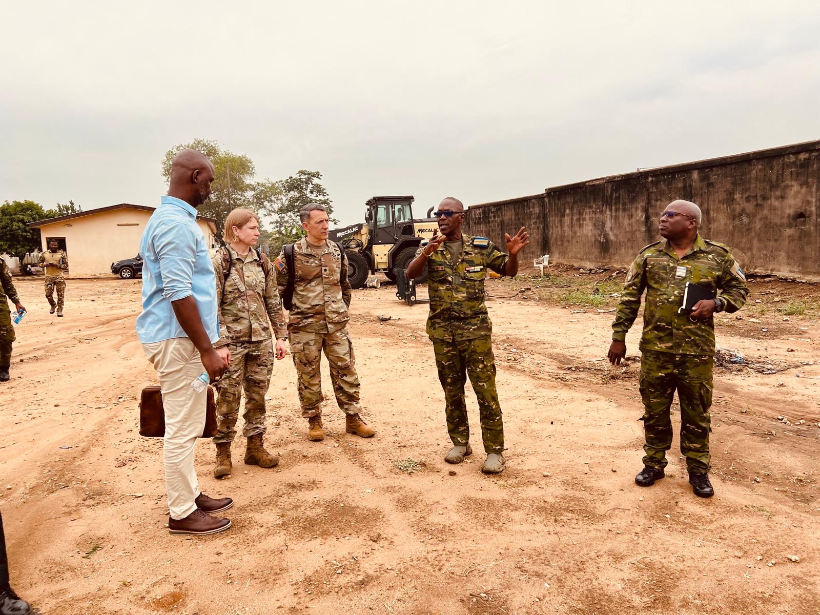 Les Forces armées de Côte d'Ivoire modernisent leur logistique avec l'appui d'AFRICOM © Crédit photo DR