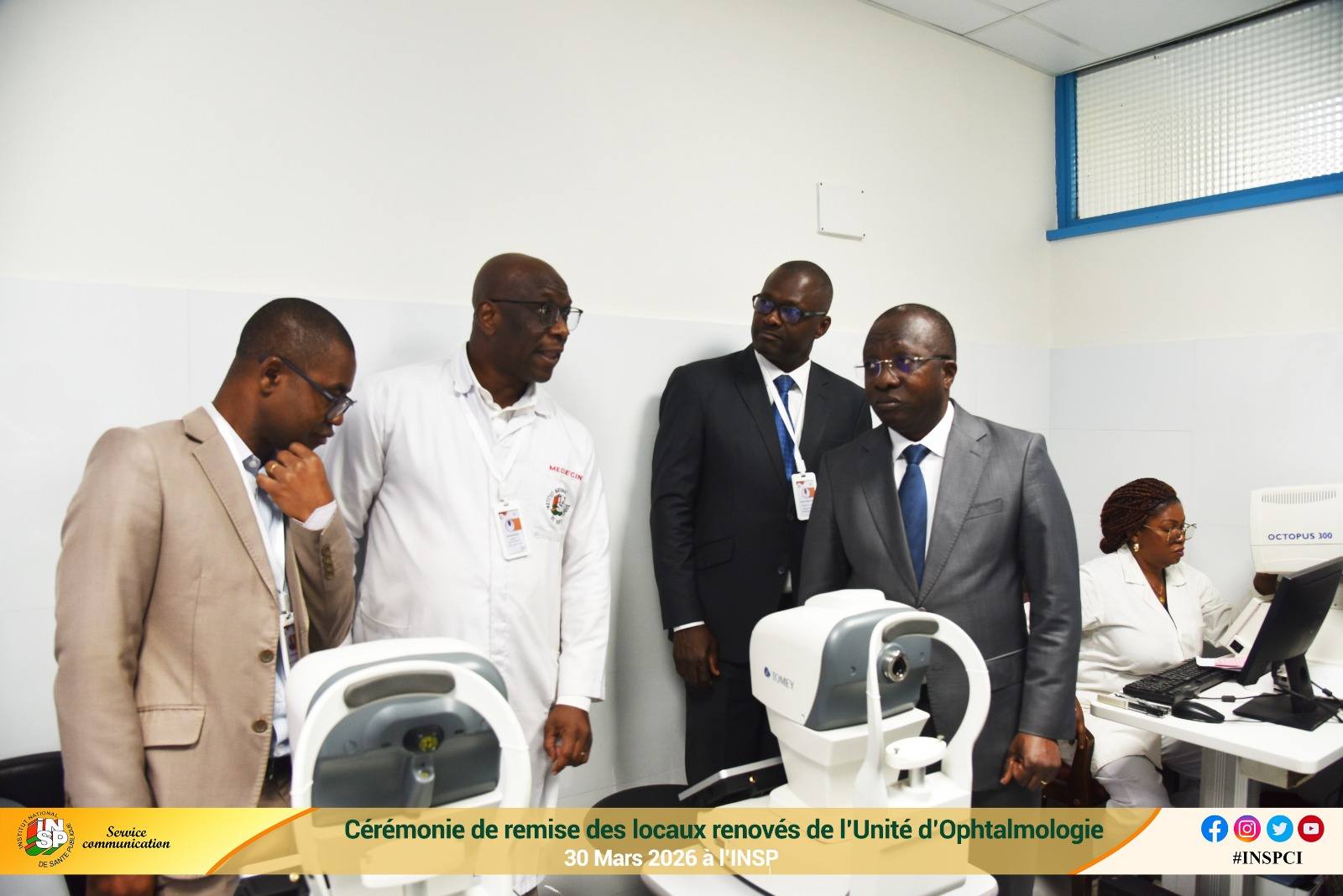 L'INSP d'Abidjan a-t-il enfin une unité d'ophtalmologie aux normes ? © Crédit photo DR