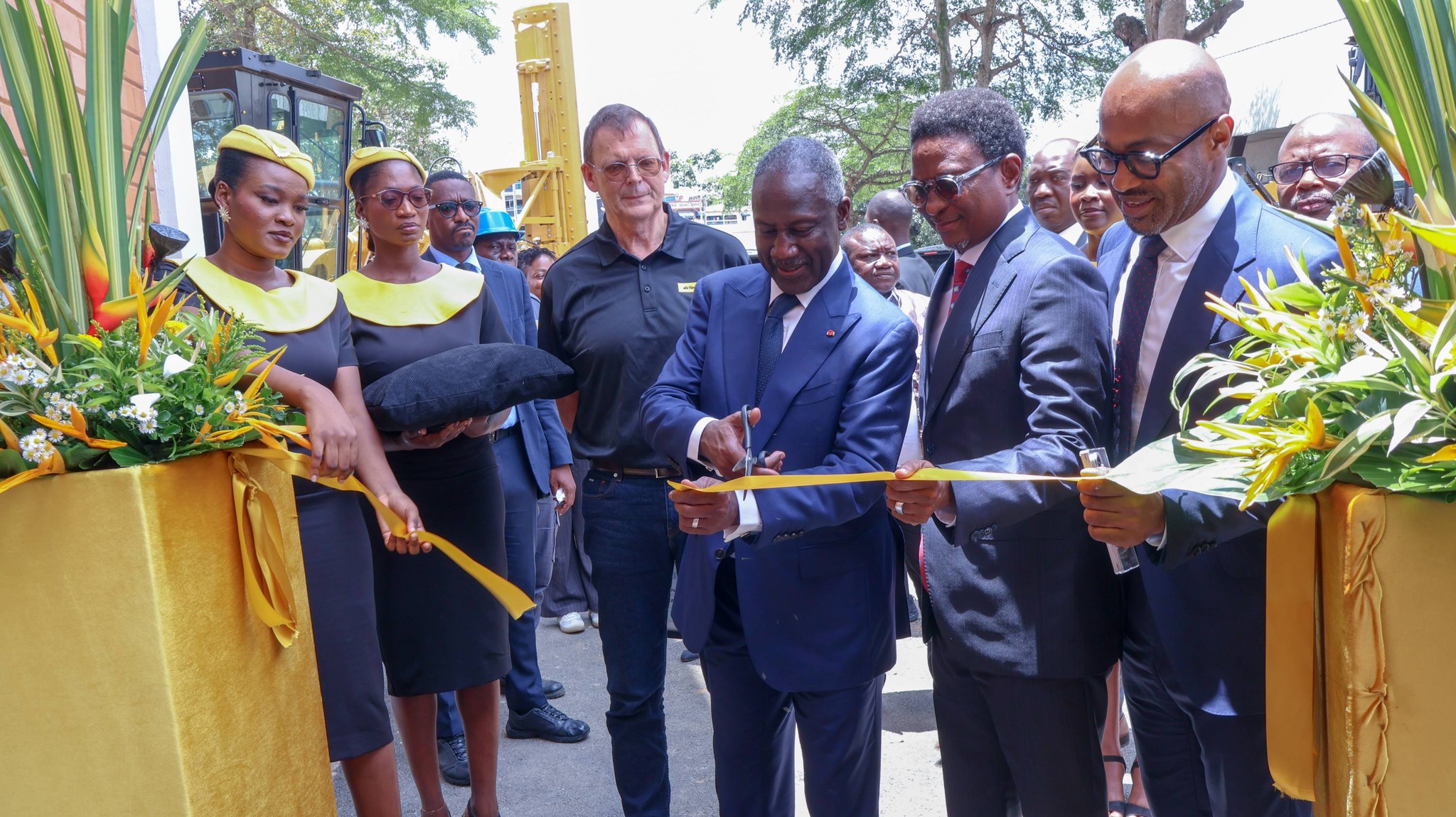 La Neemba Academy de Caterpillar à Yopougon, Abidjan © Crédit photo Mairie de Yopougon - Yessouan.ci