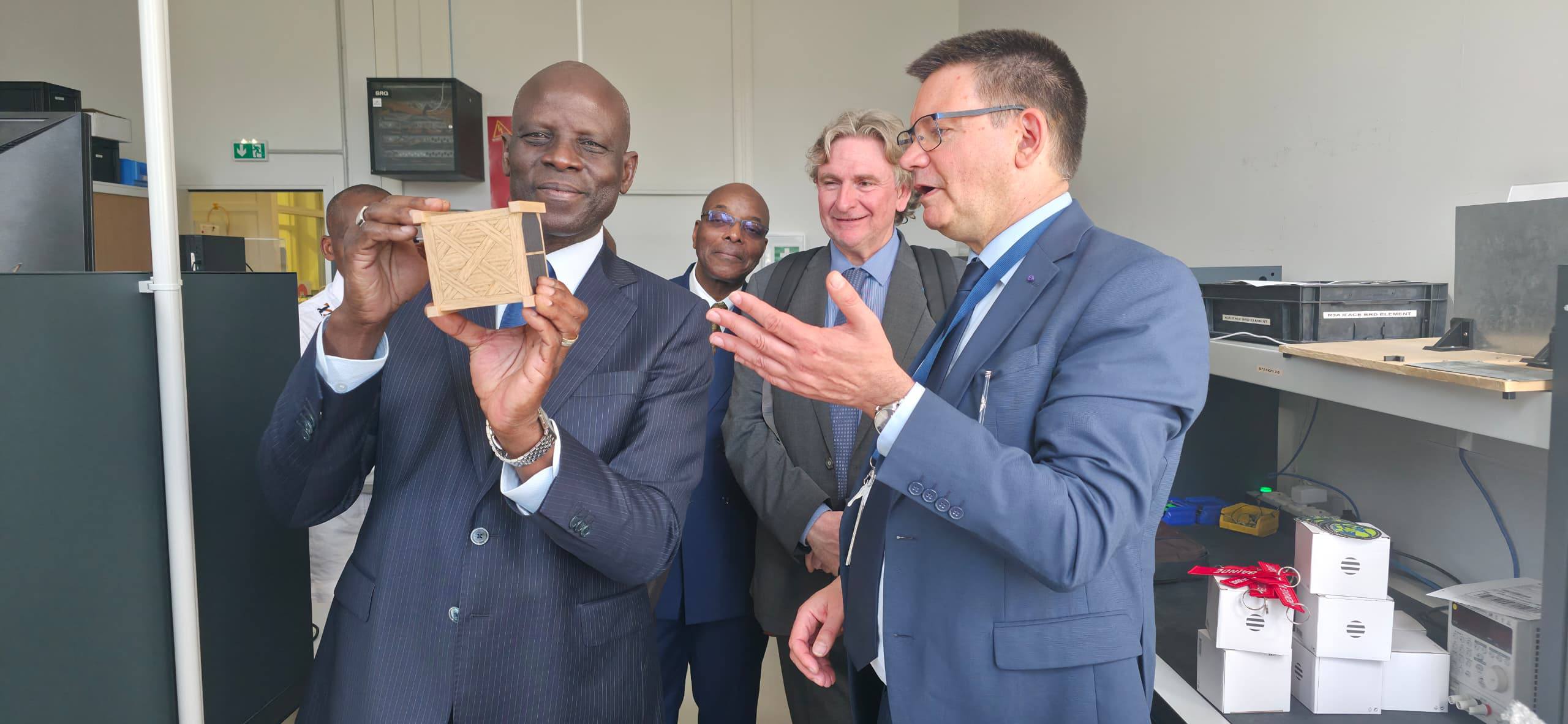 INP-HB en France, visite pour l'université Technologique d'Adiaké © Crédit photo INP-HB - Yessouan.ci