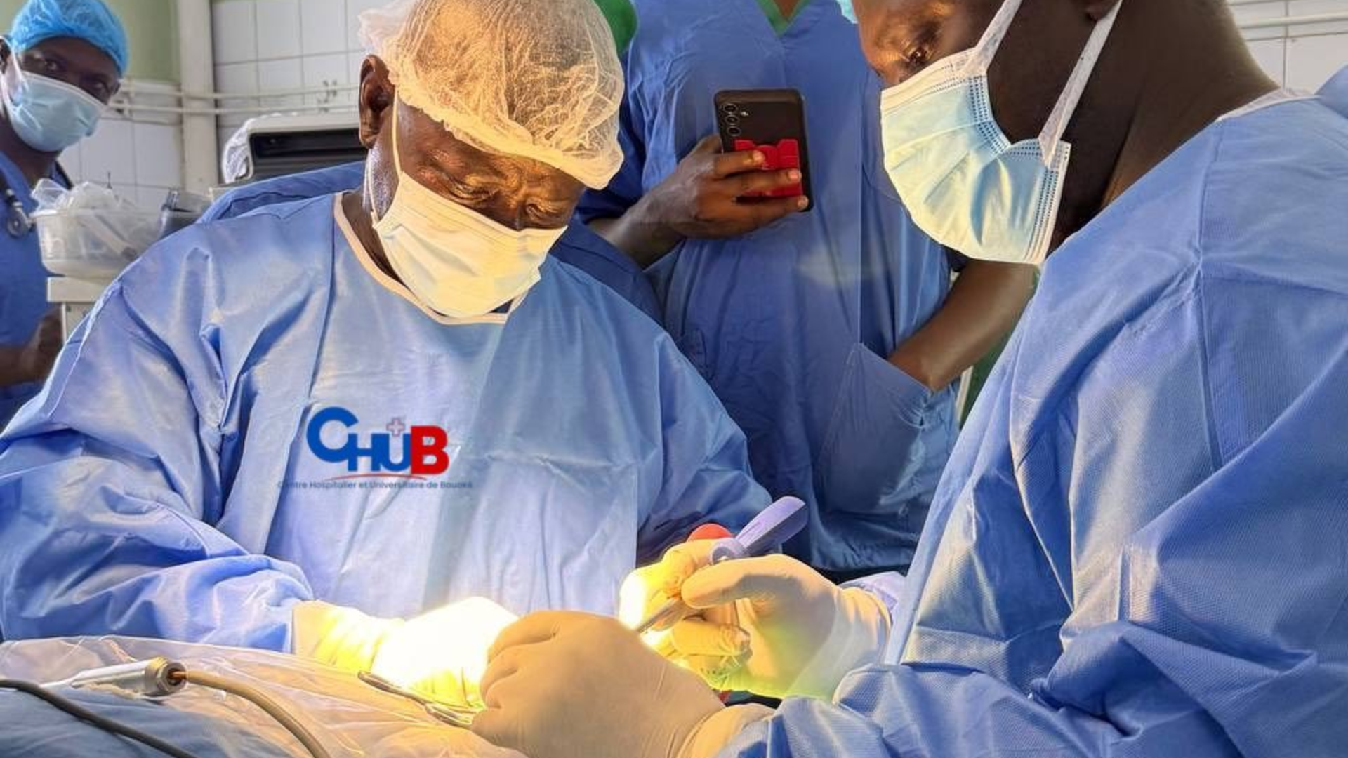 CHU de Bouaké, deux premières opérations en neurochirurgie © Crédit photo Gouvernement - Yessouan.ci