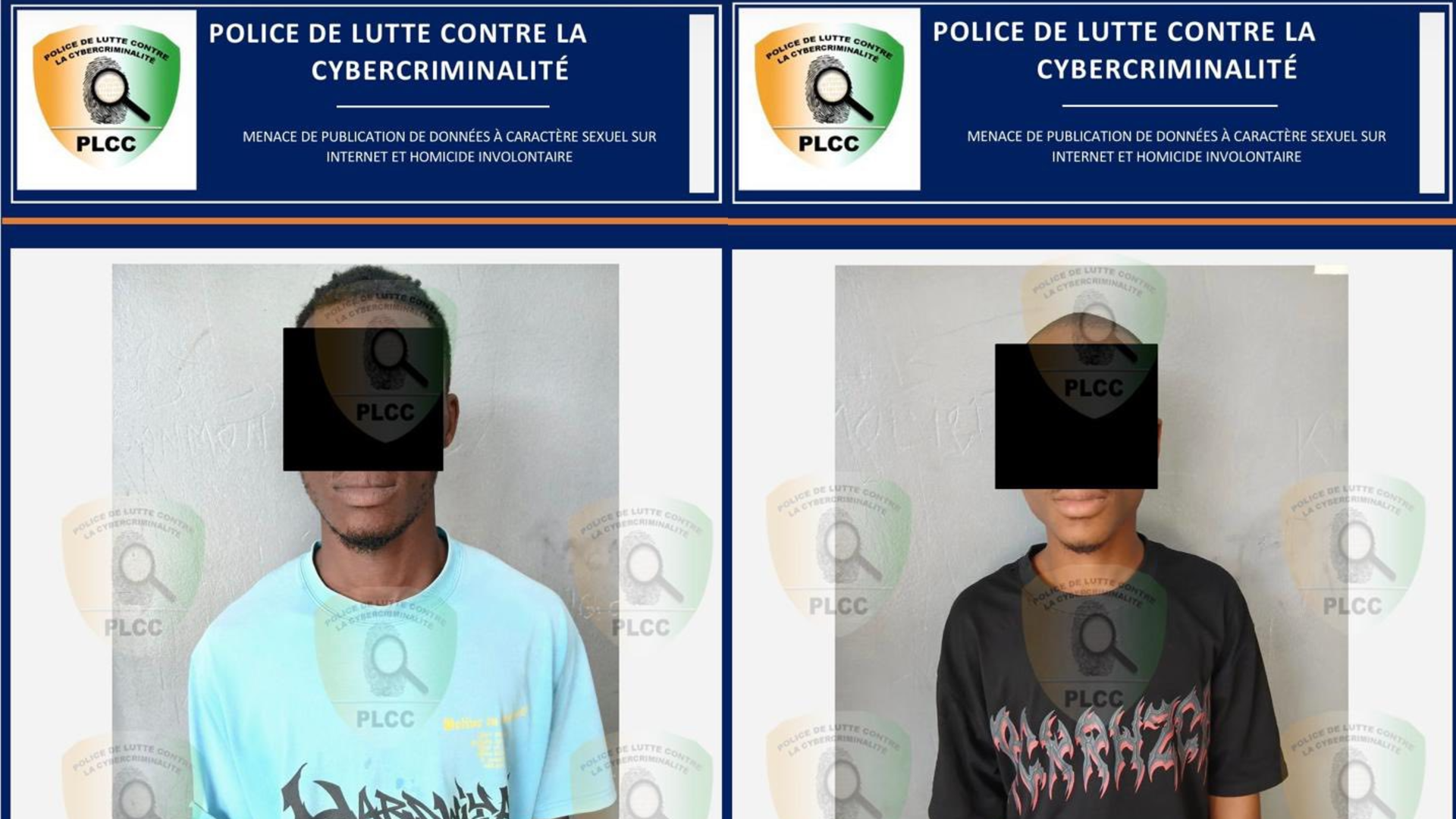 Sextorsion en Côte d'Ivoire  un Européen se suicide, un suspect arrêté © Crédit photo Plcc - Yessouan.ci