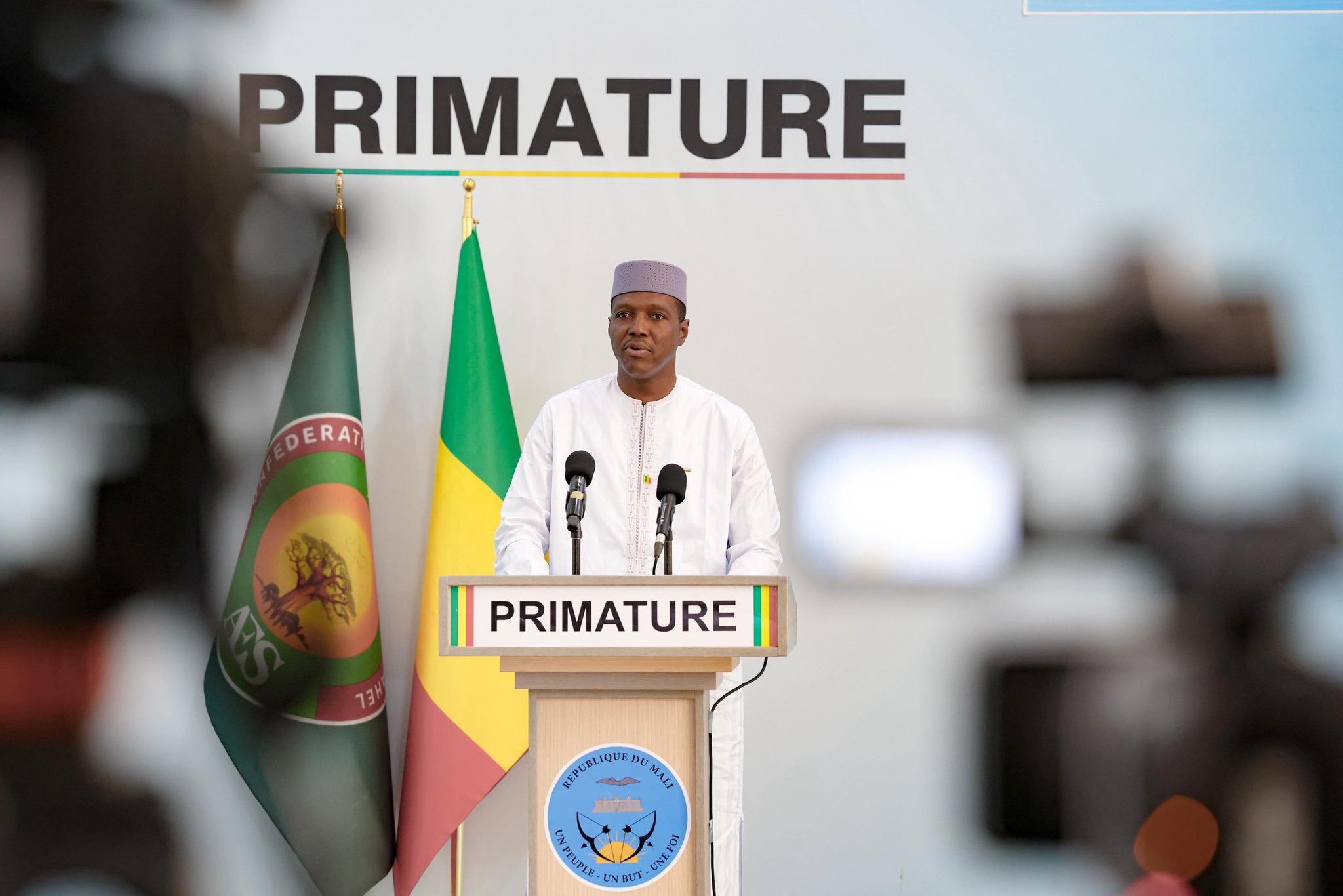 Attaques du 25 avril au Mali : le ministre de la Défense dresse un premier bilan © Crédit photo Primature du Mali﻿ - Yessouan.ci