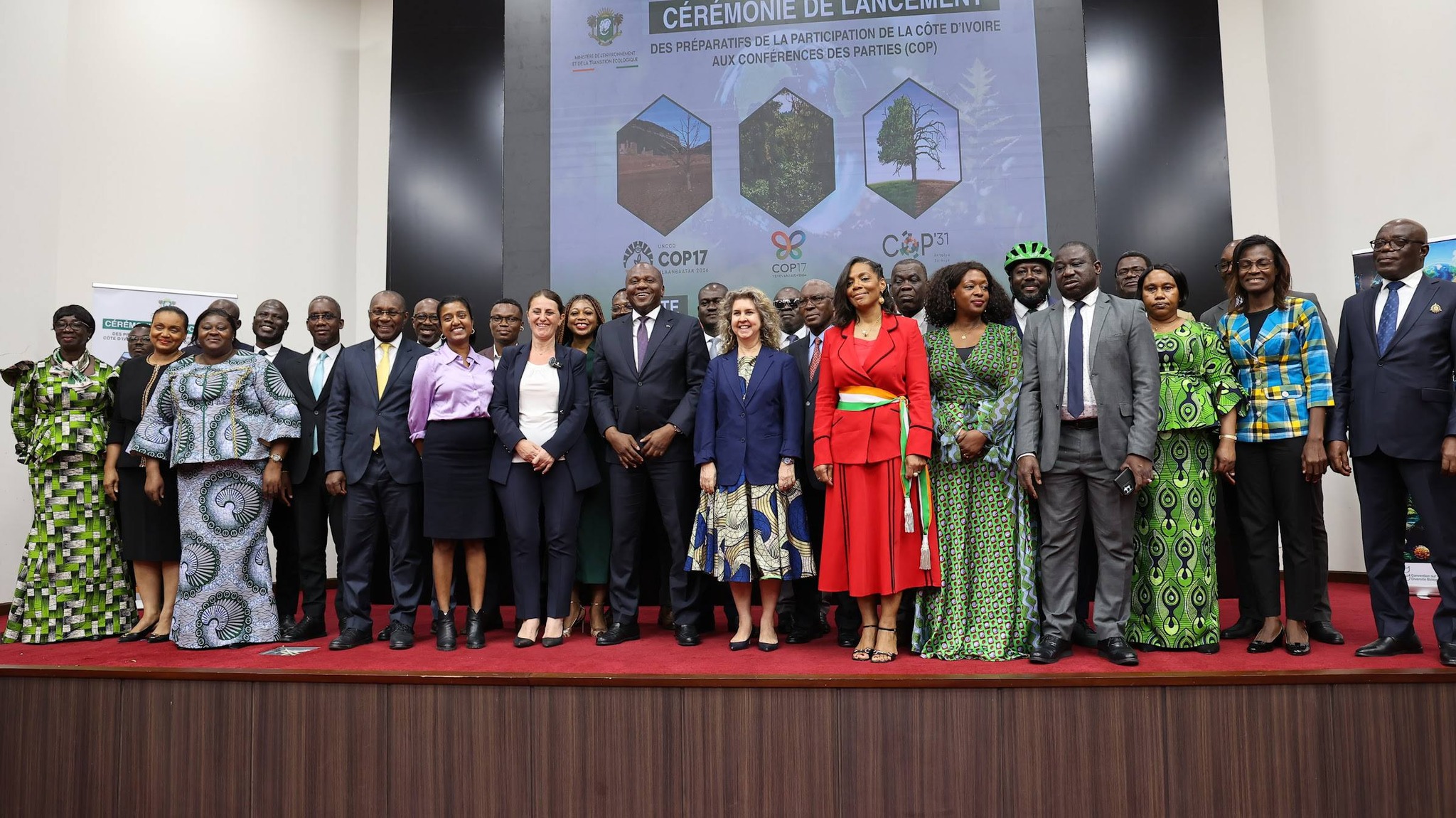 Côte d'Ivoire, préparatifs pour trois COPs mondiales en 2026 © Crédit photo Ministère de l'Environnement - Yessouan.ci