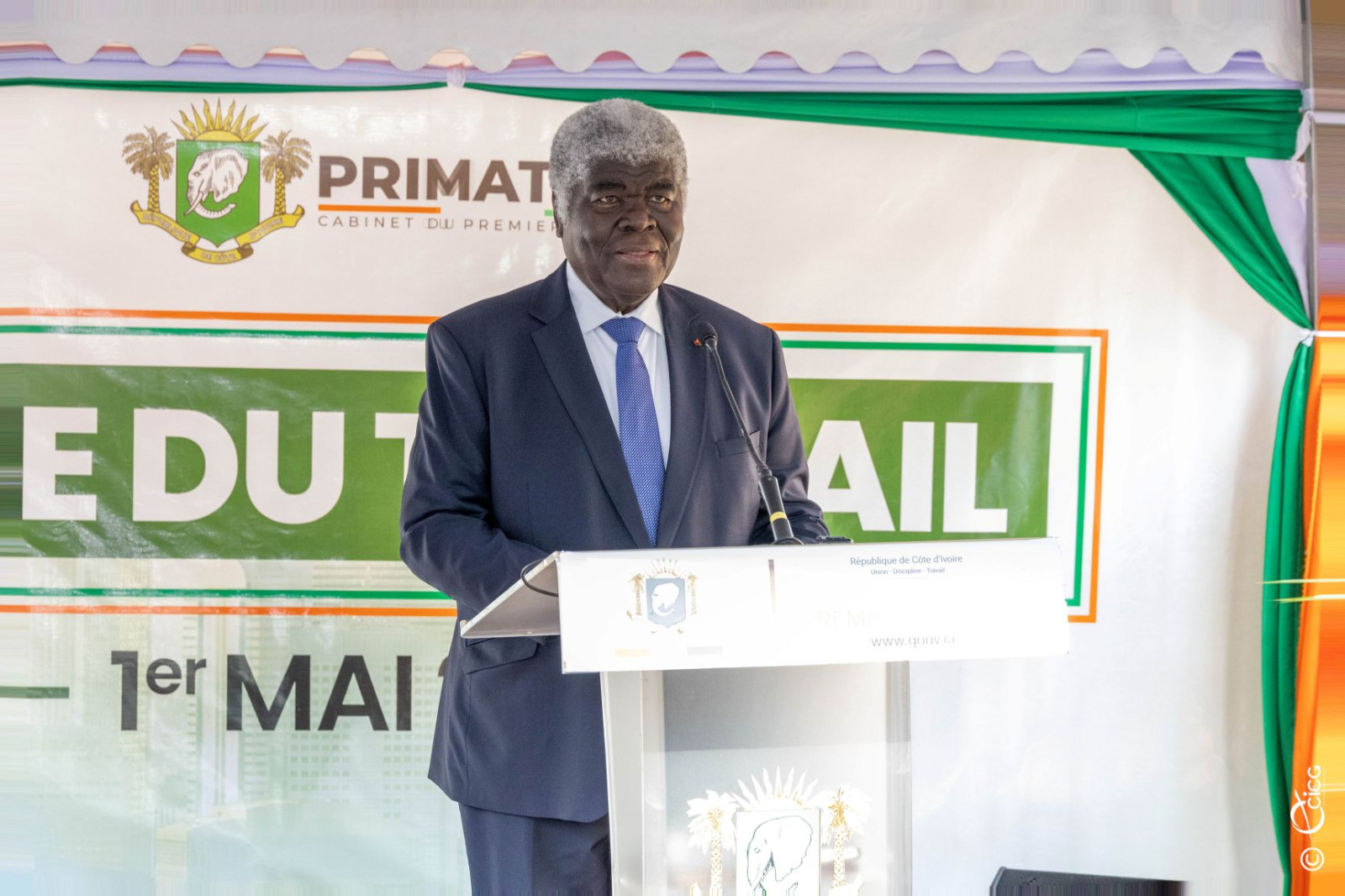 1er Mai 2026, fête du Travail en Côte d'Ivoire : Mambé s'engage sur le 13e mois © Crédit photo DR - Yessouan.ci