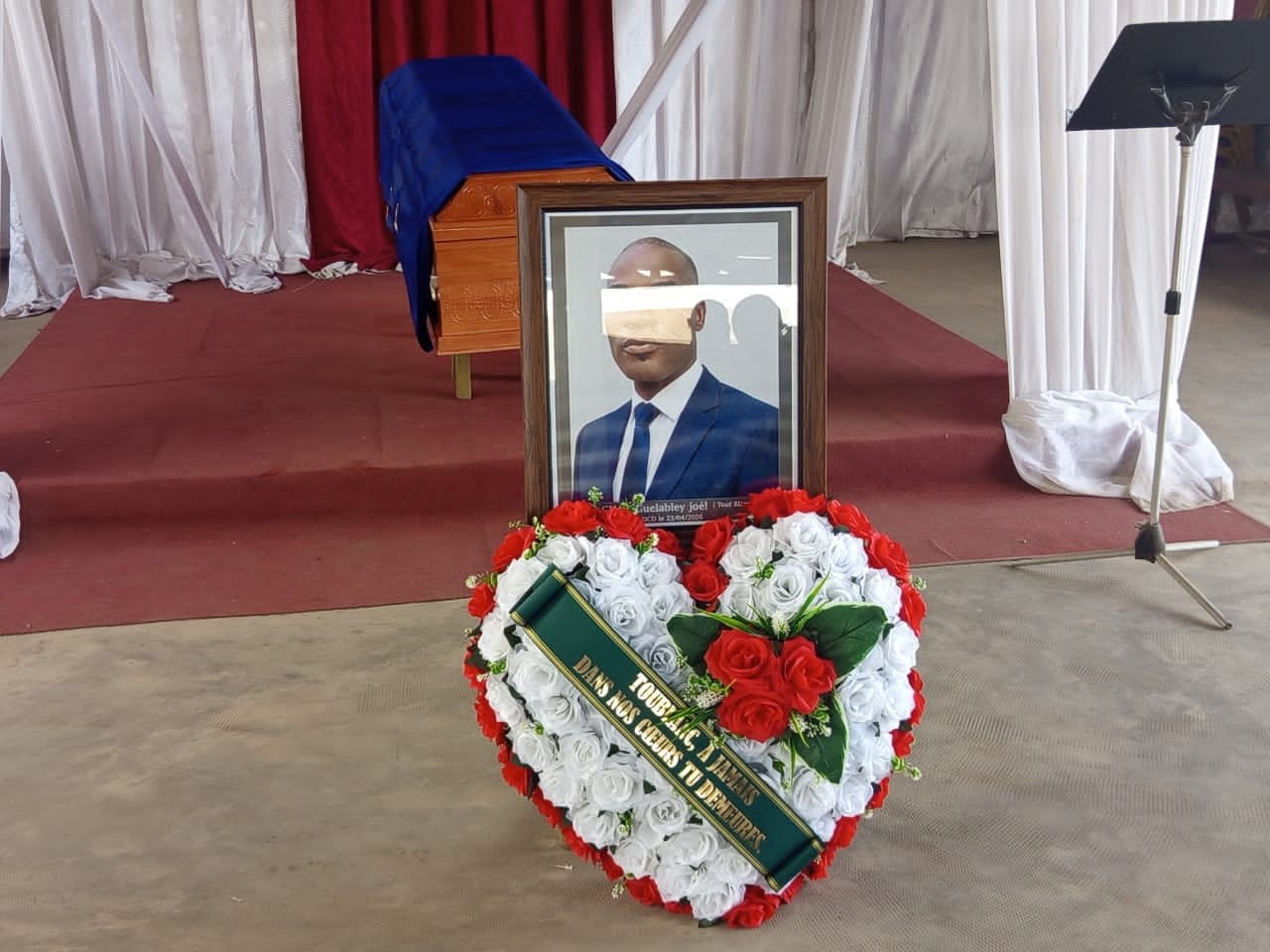 Gnan Joël PPA-CI, mort en détention, inhumé à Bingerville le 2 mai © Crédit photo DR - Yessouan.ci