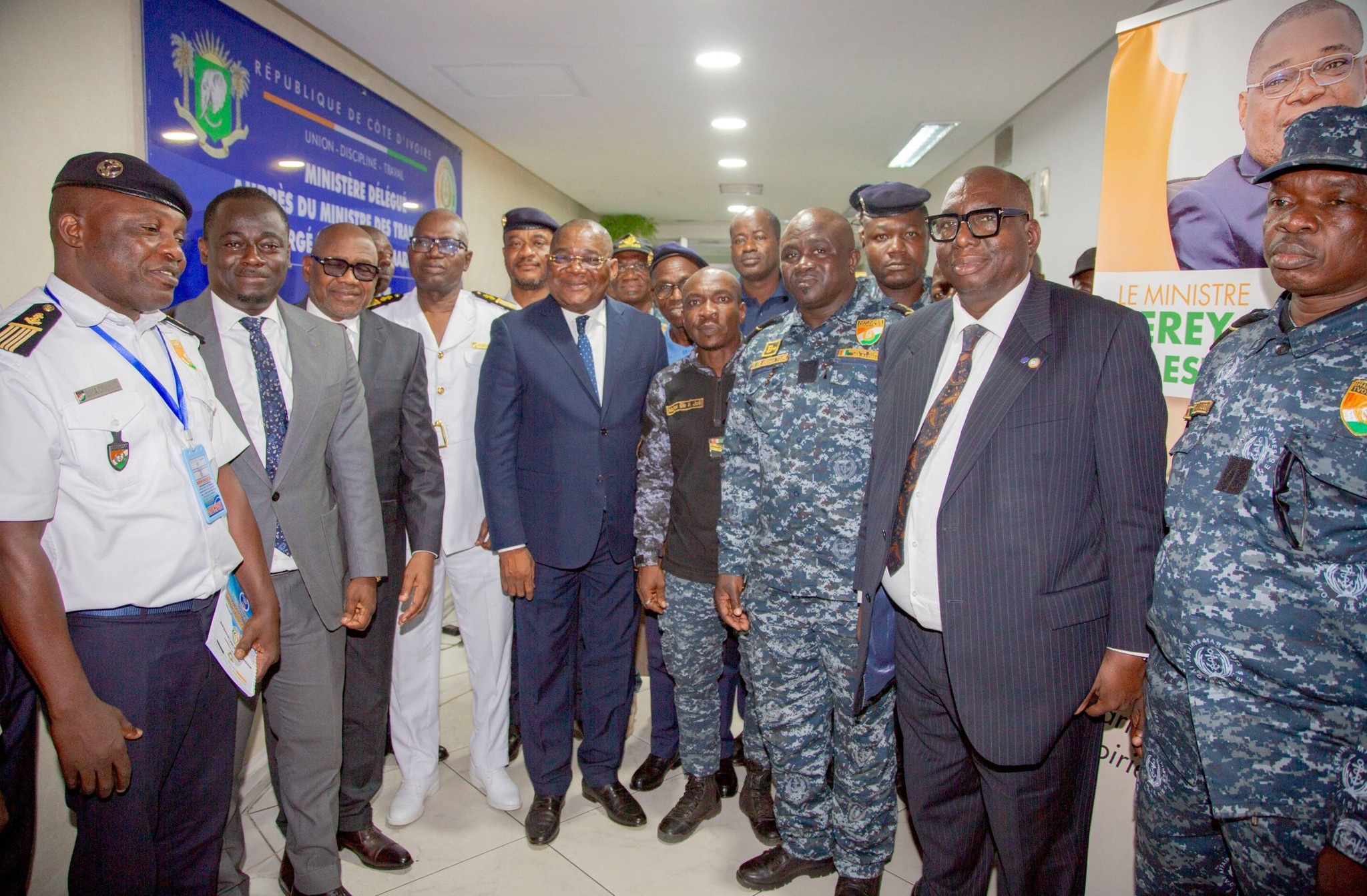 La Direction Générale des Affaires Maritimes (DGAM) de Côte d'Ivoire et les accusations du RASMOMM © Crédit photo DR - Yessouan.ci