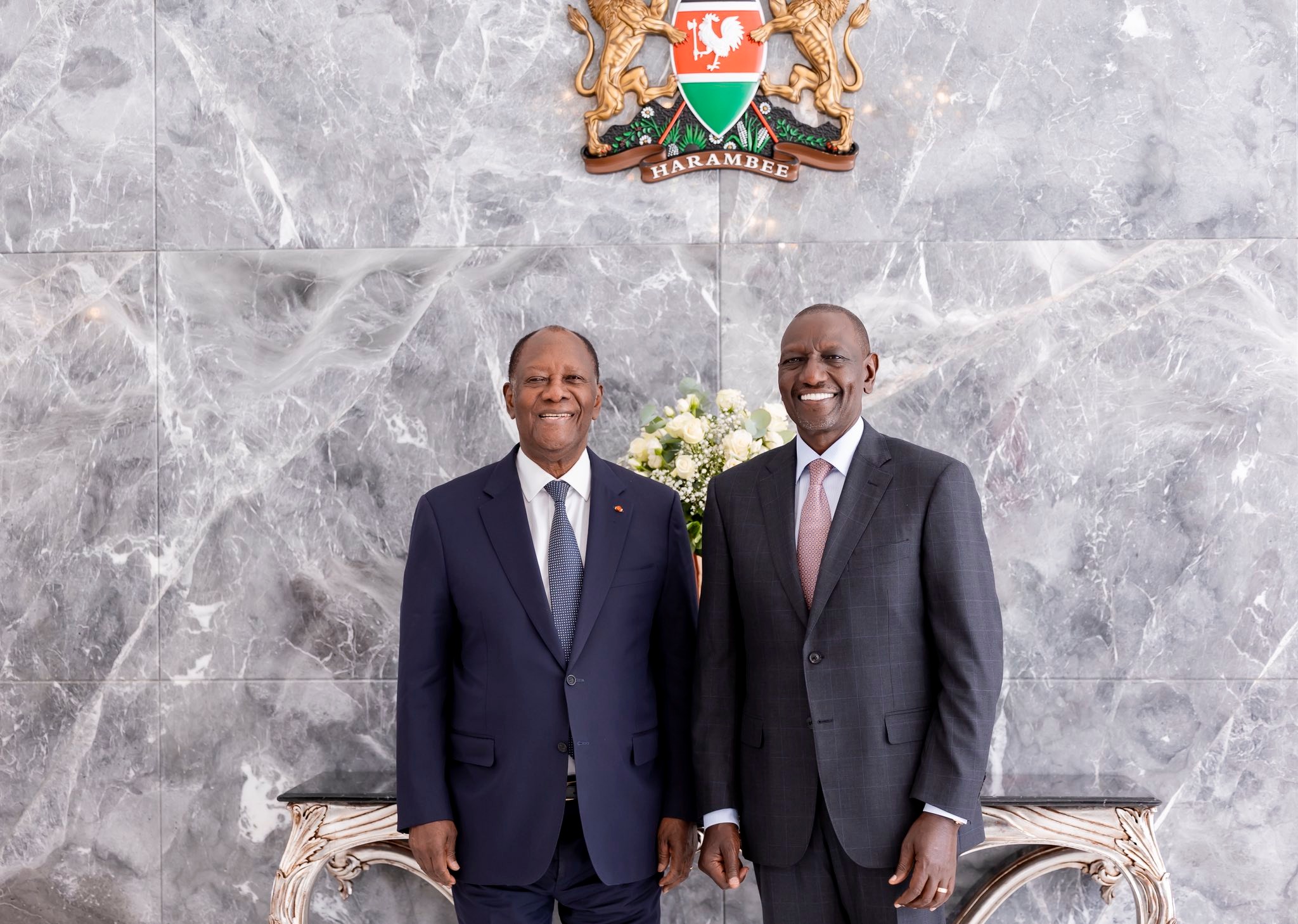 La Côte d'Ivoire ouvre bientôt une ambassade au Kenya © Crédit photo Présidence de la République