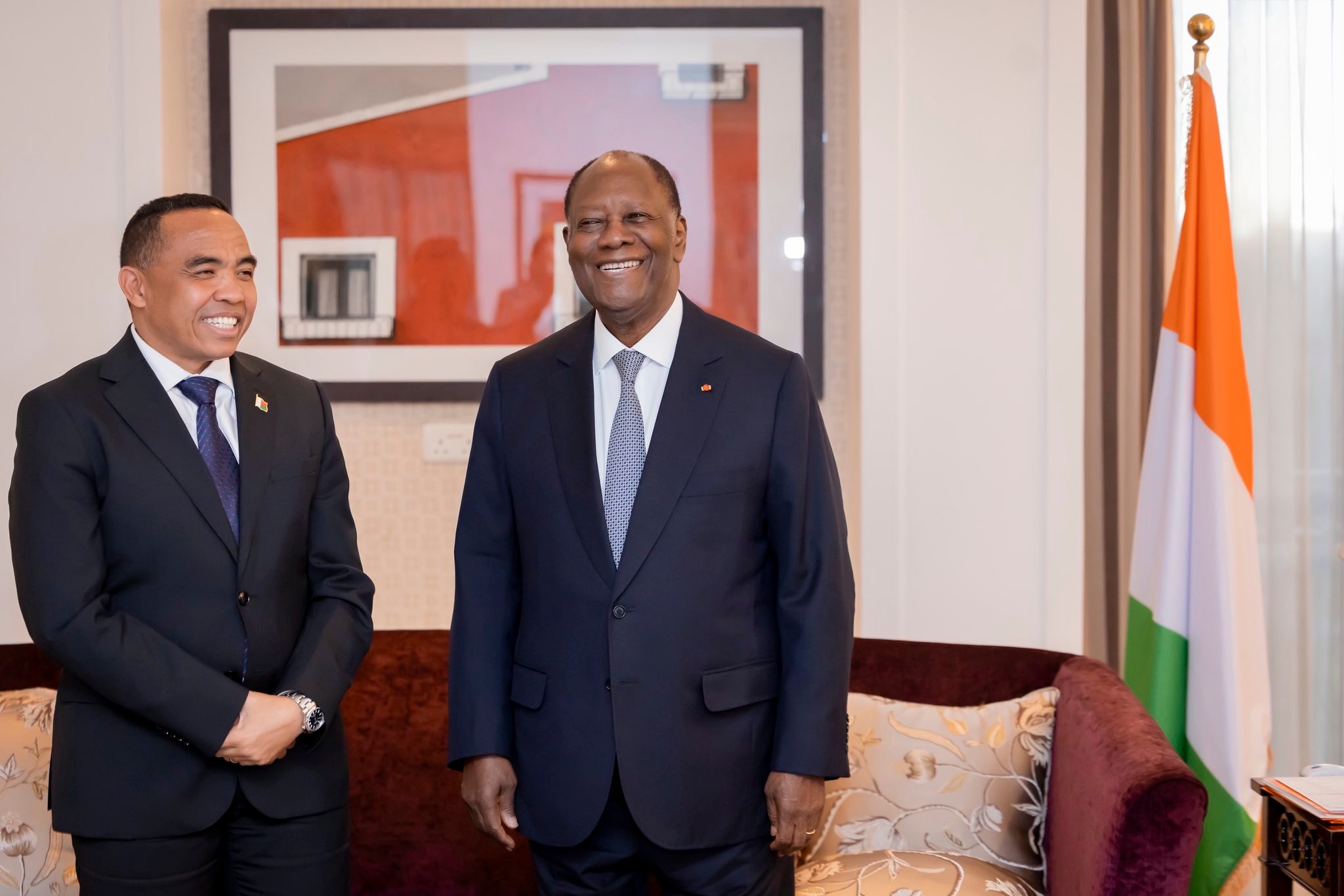 Ouattara à Nairobi reçoit le FMI, Air France KLM et Madagascar © Crédit photo Présidence de la République de Côte d'Ivoire