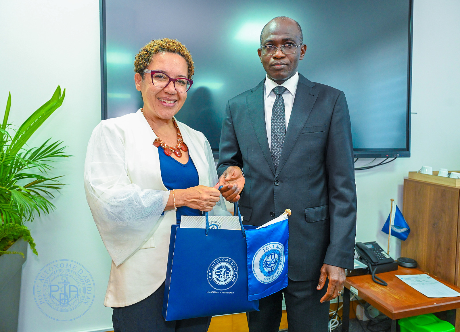 La BERD explore un partenariat financier avec le Port d'Abidjan © Crédit photo PAA