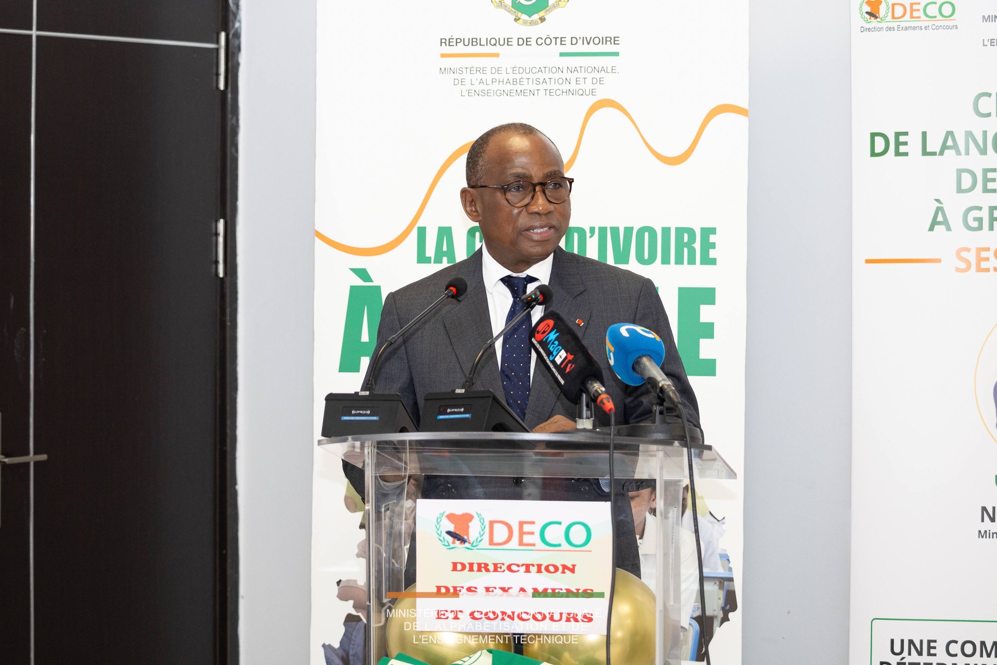 CEPE, BEPC et Bac lancement des examens scolaires 2026 en Côte d'Ivoire © Crédit photo Ministère de l'Éducation Nationale