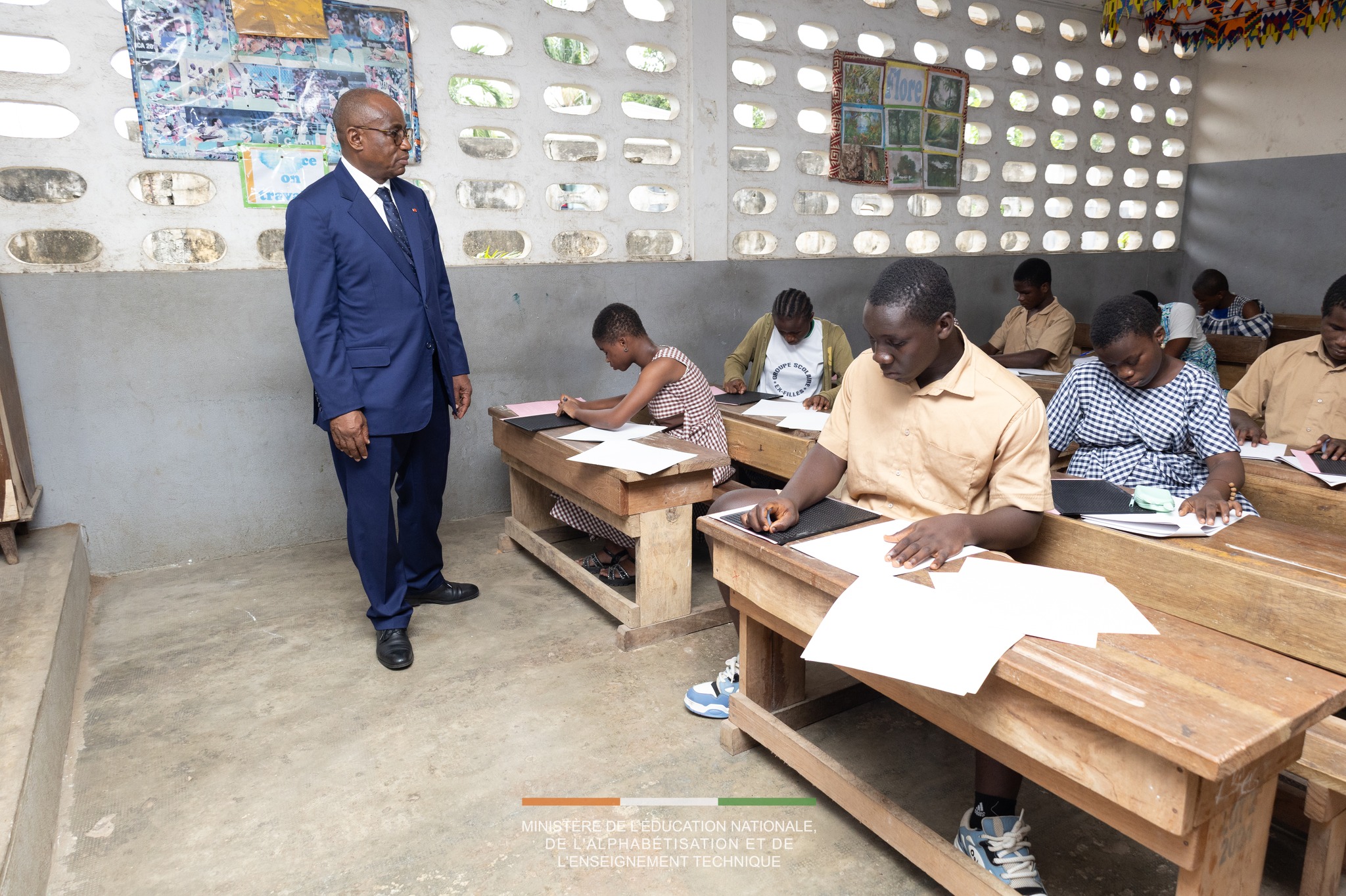 CEPE 2026 : 65 candidats en situation de handicap composent à Abidjan