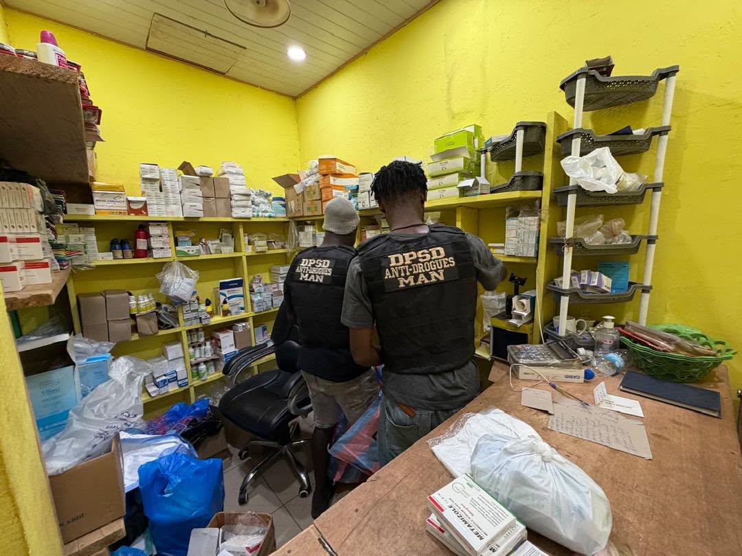 Saisie de faux médicaments en Côte d'Ivoire juin 2026 © Crédit photo Police ivoirienne