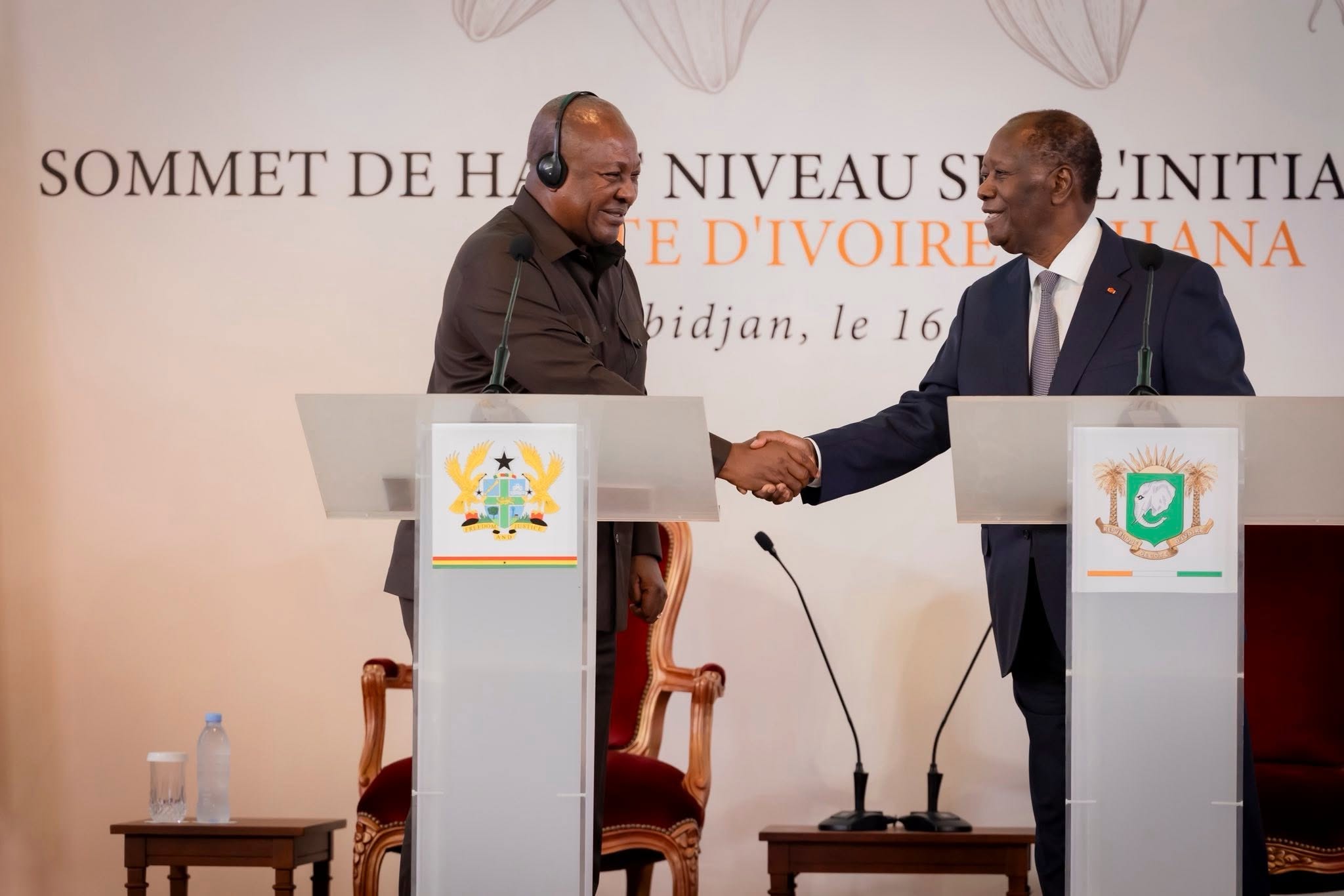 Cacao, Ouattara et Mahama pour une filière souveraine © Crédit photo DR