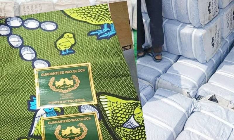 Pagnes contrefaits en Côte d'Ivoire : 4 050 pagnes saisis à Bouaké