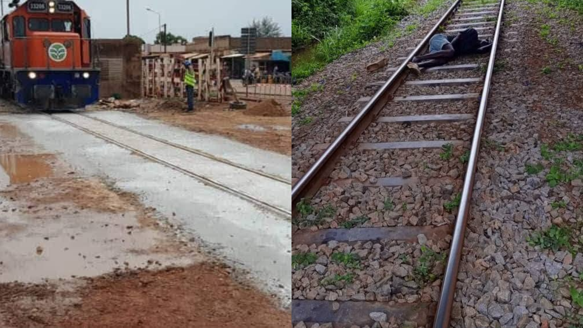 SITARAIL : un drame évité de justesse sur la voie Anyama-Azaguié © Crédit photo DR