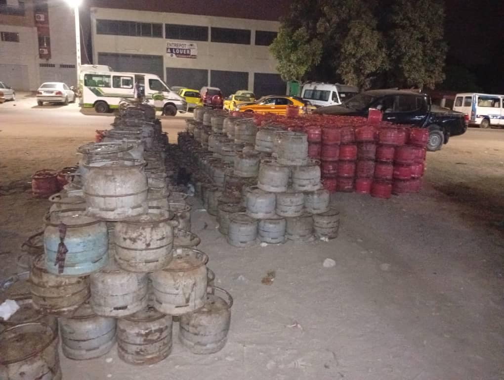 Fraude sur le gaz butane en Côte d'Ivoire : 1300 bouteilles saisies à Bouaké © Crédit photo DR