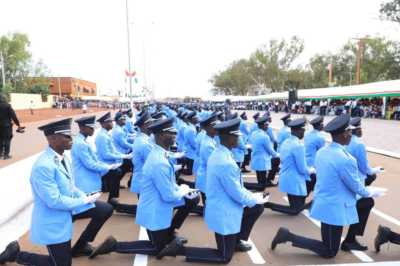 Sortie de promotion pour 2015 sous-officiers de l'École de police de Korhogo