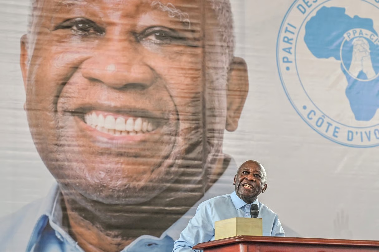 Laurent Gbagbo, président du Parti des peuples africains-Côte d’Ivoire (PPA-CI)  © Issouf SANOGO / AFP