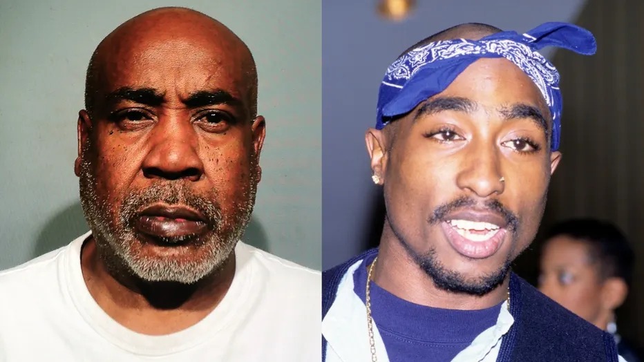 Duane "Keefe D" Davis (à G): Tupas Shakur (à D)