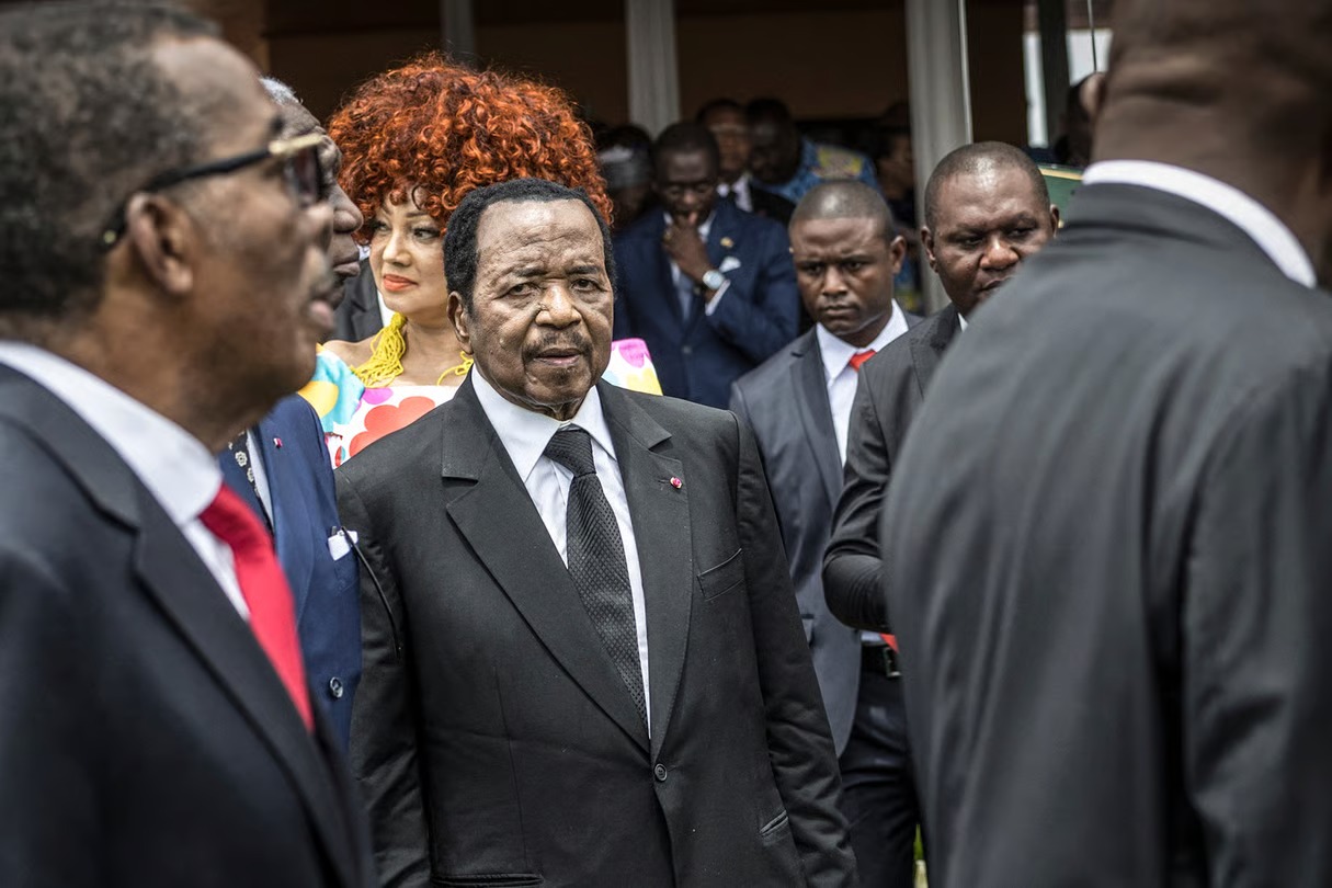 Paul Biya, président camerounais