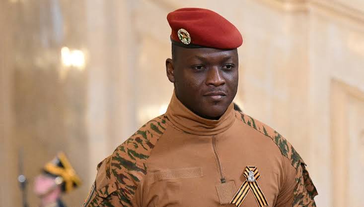 Ibrahim Traoré, président du Burkina Faso