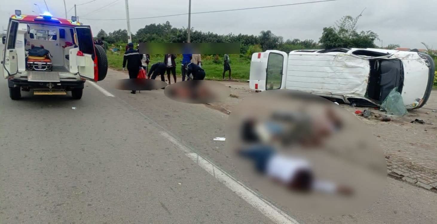 Accident sur l'autoroute autoroute Abidjan-Grand-Bassam