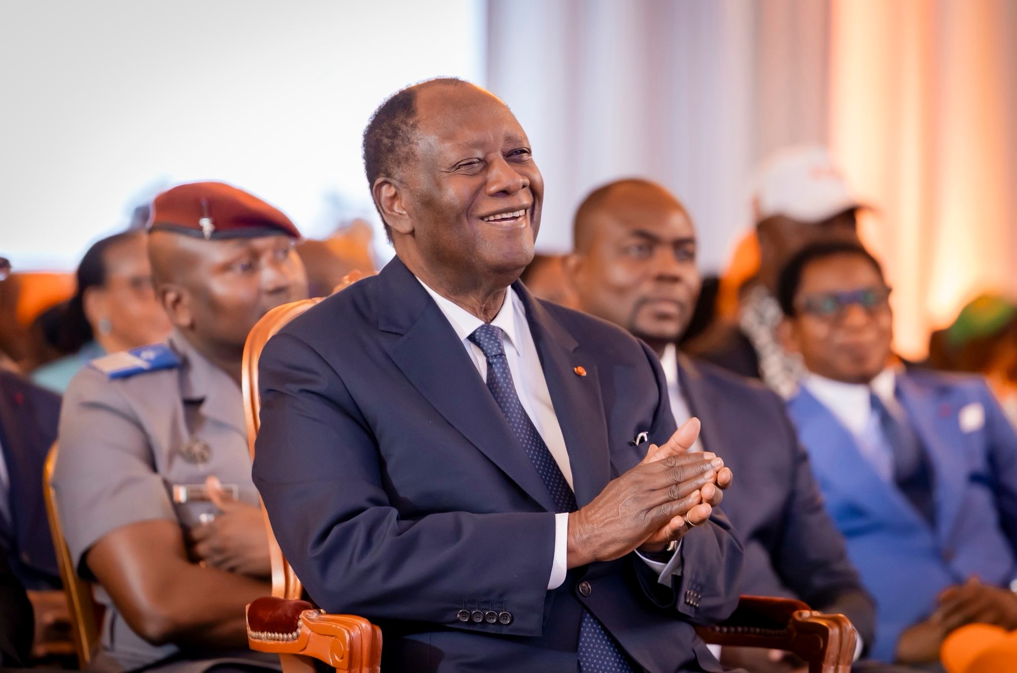 Alassane Ouattara, président ivoirien