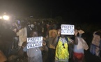 Manifestation au village d'Akrou après la nomination d'un chef de village