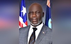 Richard Nagbe Koon, le président de l'Assemblée nationale du Liberia en Côte d'Ivoire