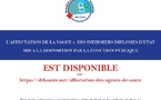 Les affectations des infirmiers diplômés d'État 2025 désormais disponibles : la liste des affectés, consultez maintenant