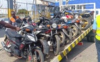 Interdiction des motos et tricycles sur le Boulevard Houphouët-Boigny à Abidjan : 126 engins saisis