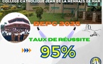 Résultats BEPC 2025 en Côte d'Ivoire : le collège Jean de la Mennais affiche 95% de réussite