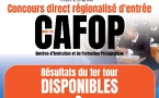 Liste des admis 1er tour CAFOP 2025 enfin publiés : consultez avec votre numéro d'inscription