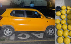 Trafic de drogue à Angré, Abidjan : saisie de 20 blocs de cannabis dans un taxi compteur Trafic de drogue à Angré, Abidjan : saisie de 20 blocs de cannabis dans un taxi compteur