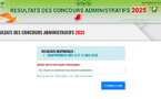 Résultats concours Fonction publique 2025 en Côte d'Ivoire disponibles : liste admis