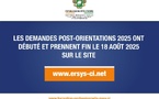 Les orientations en 2nde technique en Côte d'Ivoire prolongées jusqu'au 18 août Les orientations en 2nde technique en Côte d'Ivoire prolongées jusqu'au 18 août