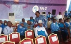 Arrivée d'Affi N'Guessan au meeting de Laurent Gbagbo ce 16 août à la place Ficgayo de Yopougon