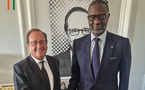Tidjane Thiam reçu par François Hollande à Paris