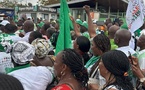 Dépôt de candidature Tidjane Thiam à la CEI : mobilisation du PDCI au rendez-vous, des images