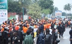 Dépôt de candidature de Ouattara pour la présidentielle 2025 : des milliers de militants du RHDP accompagnent leur "champion", des images