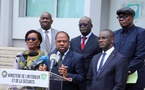 Présidentielle 2025 : Dano Djédjé du PPA-CI chez ministre de l'Intérieur, Vagondo Diomandé, dans les coulisses de la rencontre