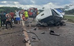 Accident à Dimbokro : un véhicule Massa fait une sortie, un mort et 27 blessés Accident à Dimbokro : un véhicule Massa fait une sortie, un mort et 27 blessés