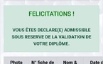 Proclamation des résultats INFAS 2025 : voir la liste des admis