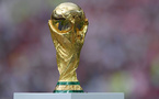 Le trophée de la Coupe du Monde à Abidjan 