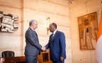 Sidi Ould Tah de la BAD présente son bilan de 100 jours à Alassane Ouattara Sidi Ould Tah de la BAD présente son bilan de 100 jours à Alassane Ouattara