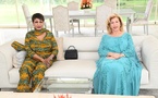 Dominique Ouattara reçoit Henriette Bédié Dominique Ouattara reçoit Henriette Bédié